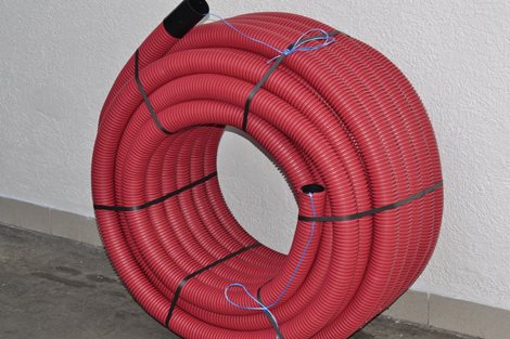 DN  63 koruflex chránička - červená 2